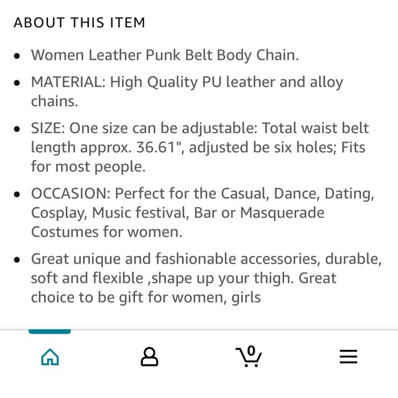 NWOT Studded Accessory Set - Picture 10 of 10